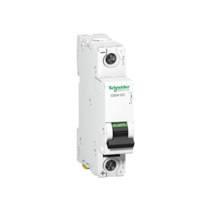 Schneider miniature circuit breaker, single phase, 6 amps, 6KA, AC motor