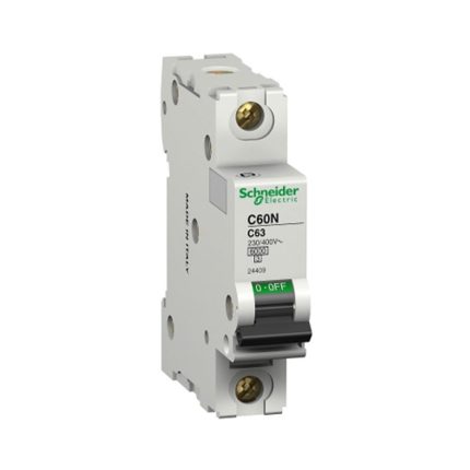 Schneider miniature circuit breaker, single phase, 16 amps, 6kA, AC motor