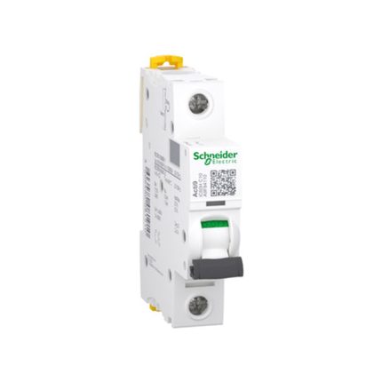 Schneider miniature circuit breaker, single phase, 10 amp, 10kA, AC/DC motorized