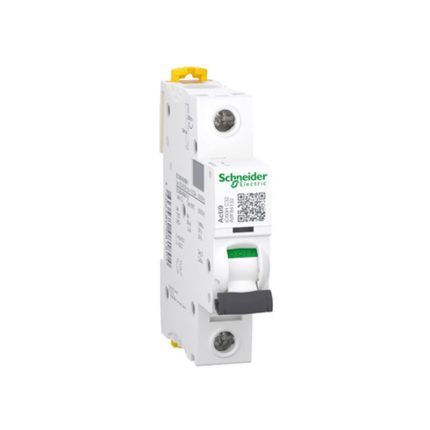 Schneider miniature circuit breaker, single phase, 32 amps, 10kA, AC/DC motorized