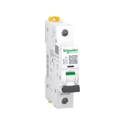 Schneider miniature circuit breaker, single phase, 40 amps, 10kA, AC/DC motorized