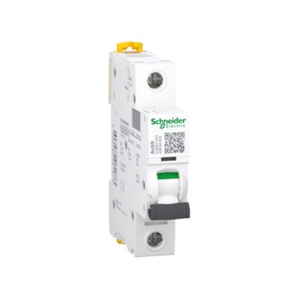 Schneider miniature circuit breaker, single phase, 63 amps, 10kA, AC/DC motorized