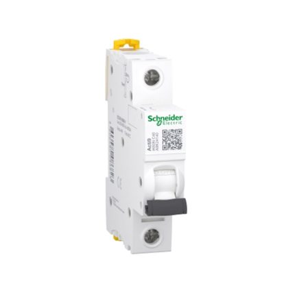 Schneider miniature circuit breaker, single phase, 40 amp, 6kA, AC motor