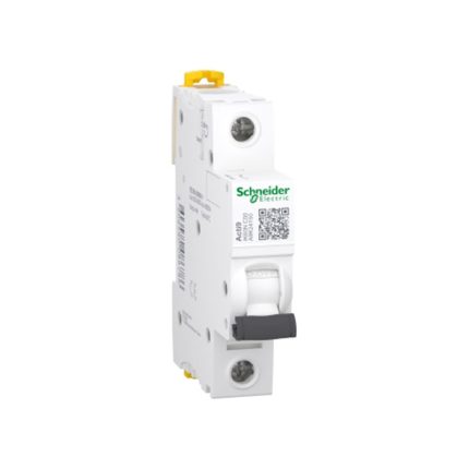Schneider miniature circuit breaker, single phase, 50 amps, 6kA, AC motor