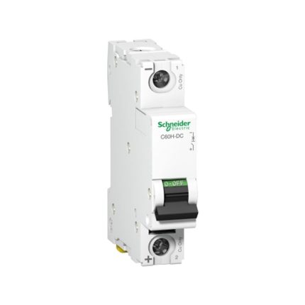 Schneider miniature circuit breaker, single phase, 32 amps, 10kA, DC motor