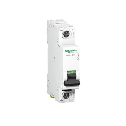Schneider miniature circuit breaker, single phase, 40 amps, 10kA, DC motor