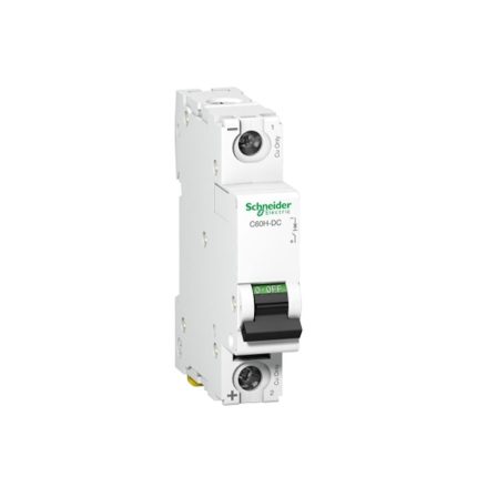 Schneider miniature circuit breaker, single phase, 63 amps, 10kA, DC motor