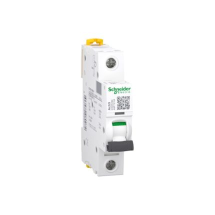 Schneider miniature circuit breaker, single phase, 2 amps, 6kA, lighting, AC/DC