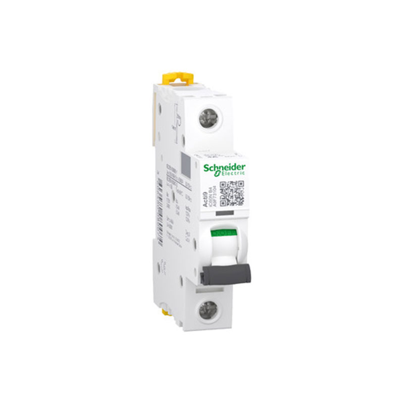 Schneider miniature circuit breaker, single phase, 2 amps, 6kA, lighting, AC/DC