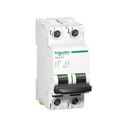 Schneider miniature circuit breaker, 2-pole, 16 amps, 10kA, DC motor