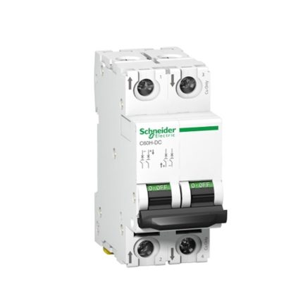 Schneider miniature circuit breaker, 25 amps, 10kA, DC motor, double pole