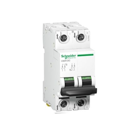 Schneider miniature circuit breaker, 2-pole, 63 amps, 6kA, DC motor