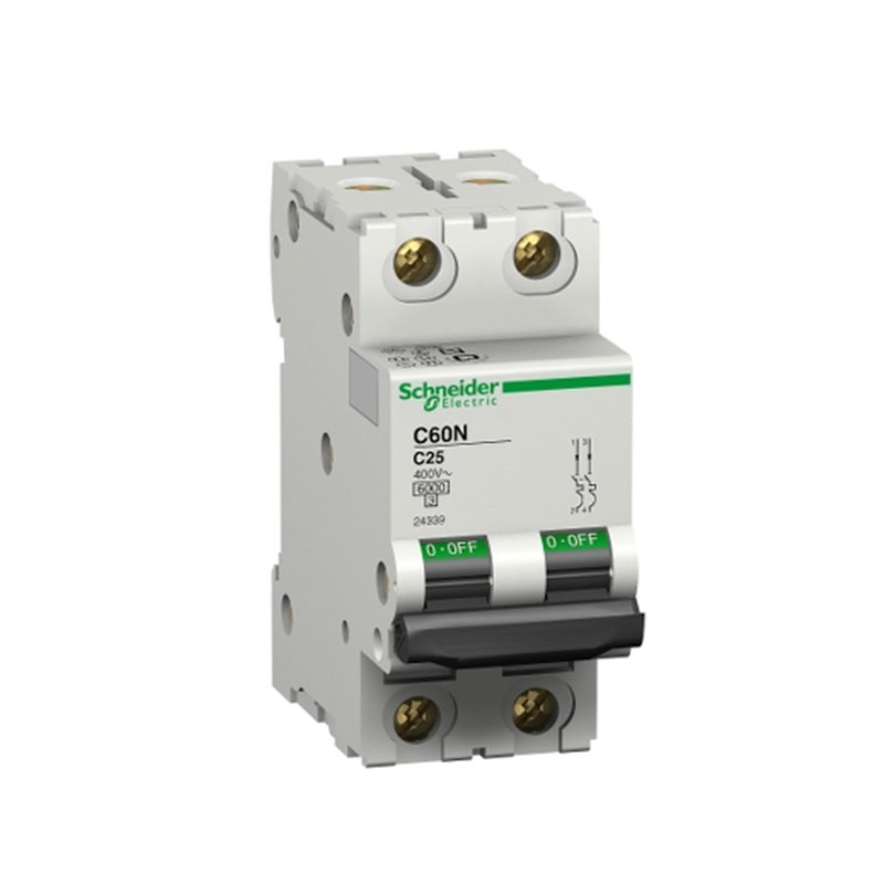 Specter miniature circuit breaker, 2-pole, 10 amp, 6kA, AC motorized