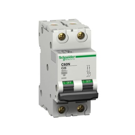 Specter miniature circuit breaker, 2-pole, 16 amp, 6kA, AC motorized