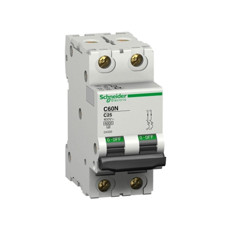 Specter miniature circuit breaker, 2-pole, 16 amp, 6kA, AC motorized